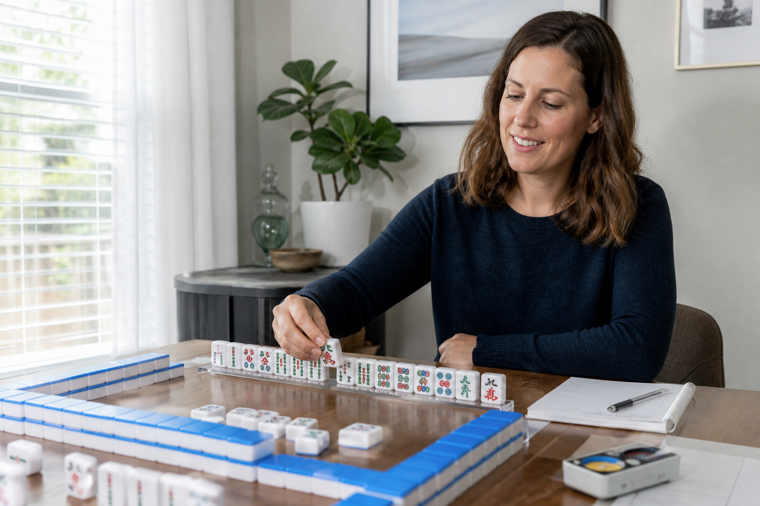 Beginner learning how long it takes to learn Mahjong at home